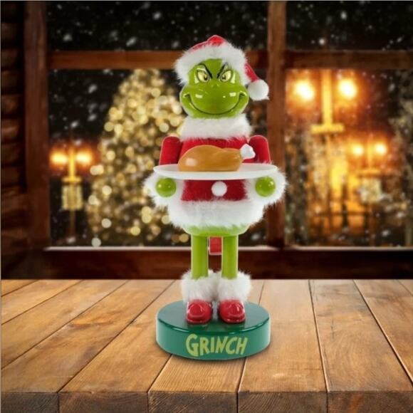 NEW Dr Seuss The Grinch Stole Christmas Nutcracker with...